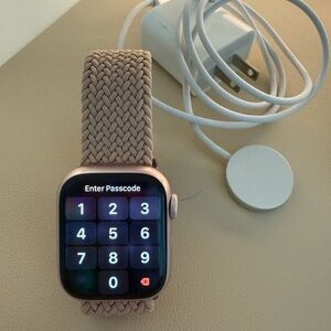 38mm Apple Watch 9 with Braided Band